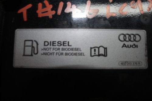 AUDI A4 B7 8E (2001 > 2008)  FUEL FILLER FLAP IN LC9X