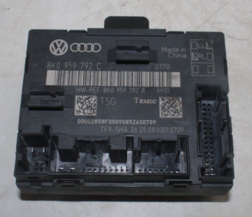 AUDI A4 B8 8K2 (2008) LEFT FRONT DOOR CONTROL MODULE