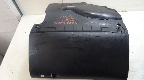 SEAT EXEO (2011) GLOVE BOX STORAGE COMPARTMENT BLACK