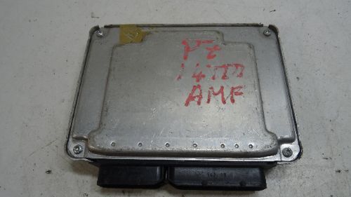 VW POLO 9N (2002 > 2010) 1.4 TDI ENGINE CONTROL UNIT ECU AMF