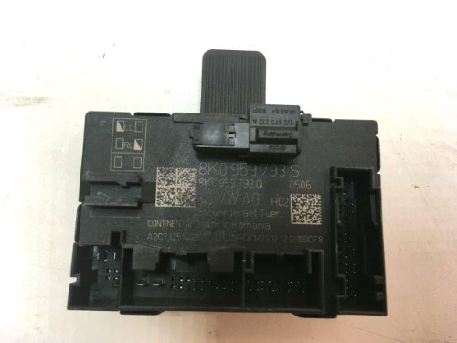 AUDI A4 B8 2012 FRONT RIGHT DRIVER SIDE DOOR CONTROL MODULE