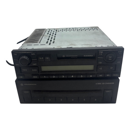 VOLKSWAGEN PASSAT B5.5 (2004) CD PLAYER HEAD UNIT CASSETTE PLAYER (NO CODE)