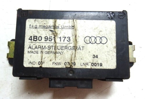 AUDI A6 S6 C5 4B 2000 ALARM CONTROL UNIT MODULE 4B0951173