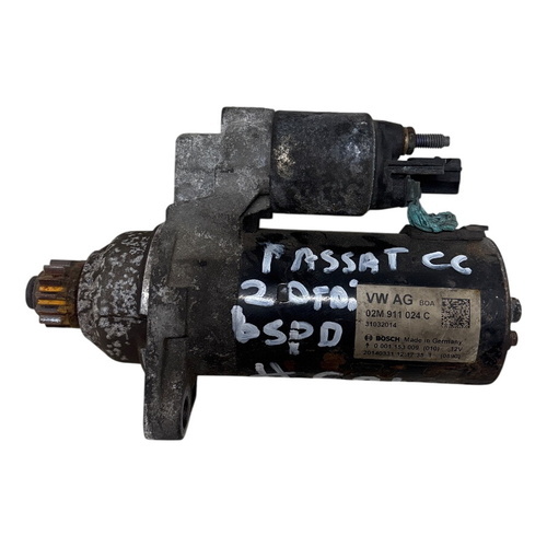 VW Passat CC MK1 (2012-2017) 2.0 TDI 6 Speed Starter Motor