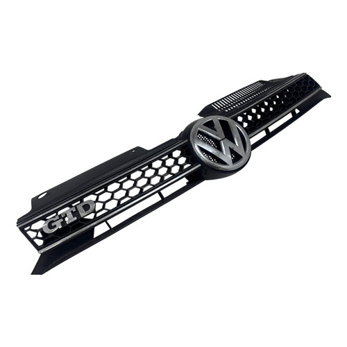 Volkswagen Golf MK6 (2008-2013) Front Upper Grille Black Chrome