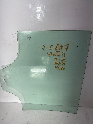Skoda Fabia Estate MK2 (2010 > 2014) Rear Left Door Window Glass